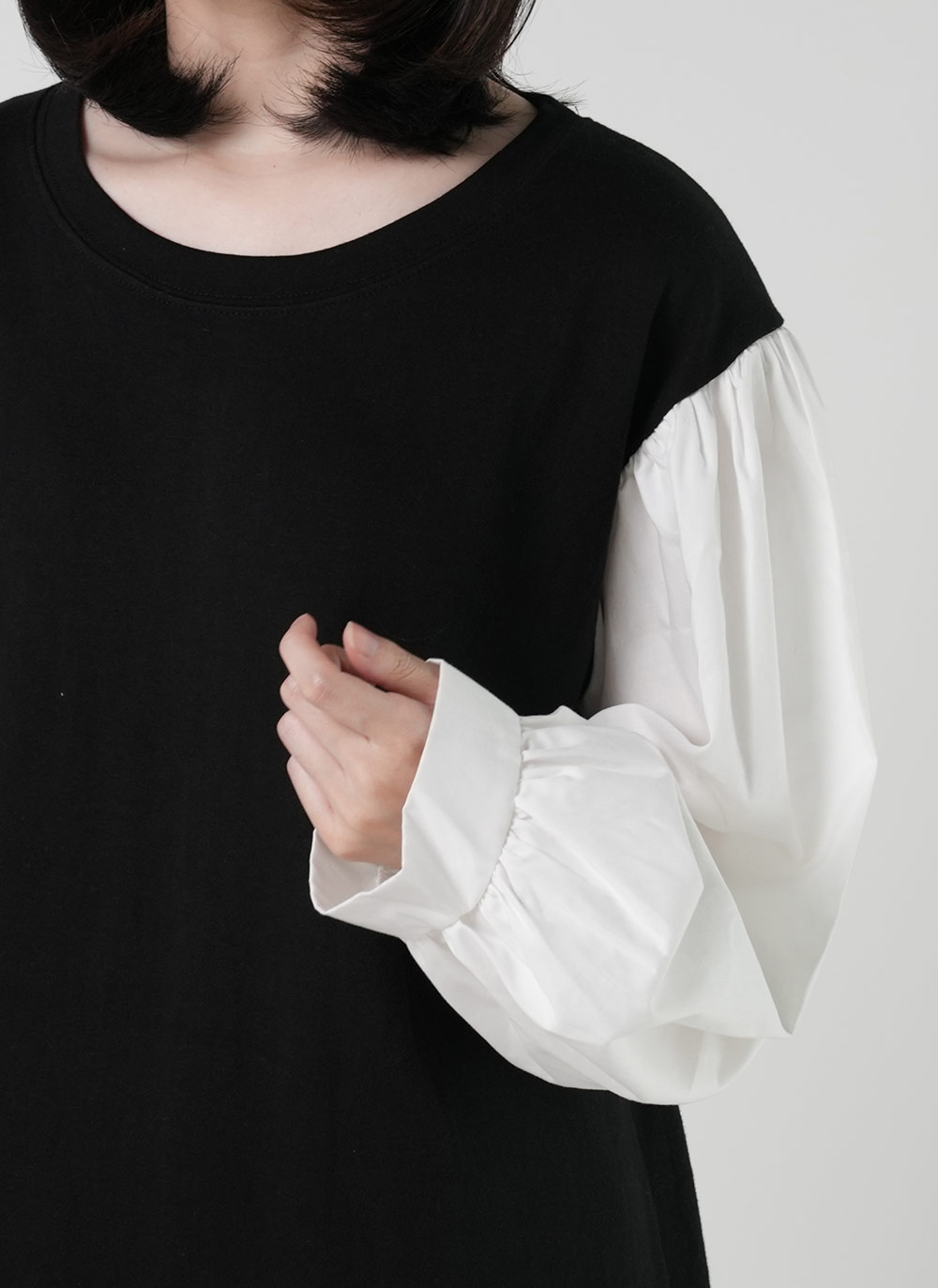 ドッキングパフフレアヘムワンピース | DHOLIC | 詳細画像10