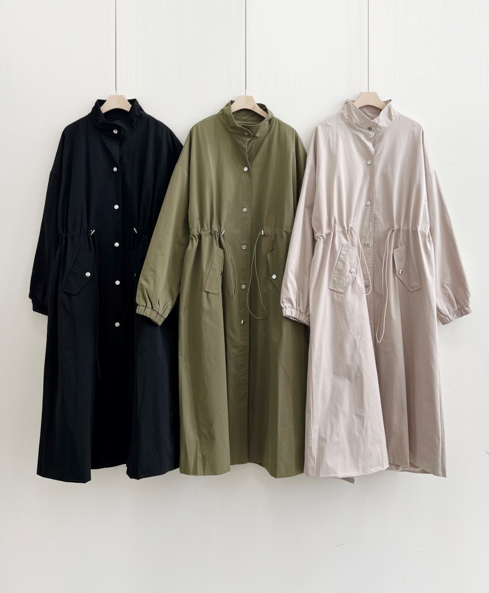 2WAYドローコードロングコート | 詳細画像28