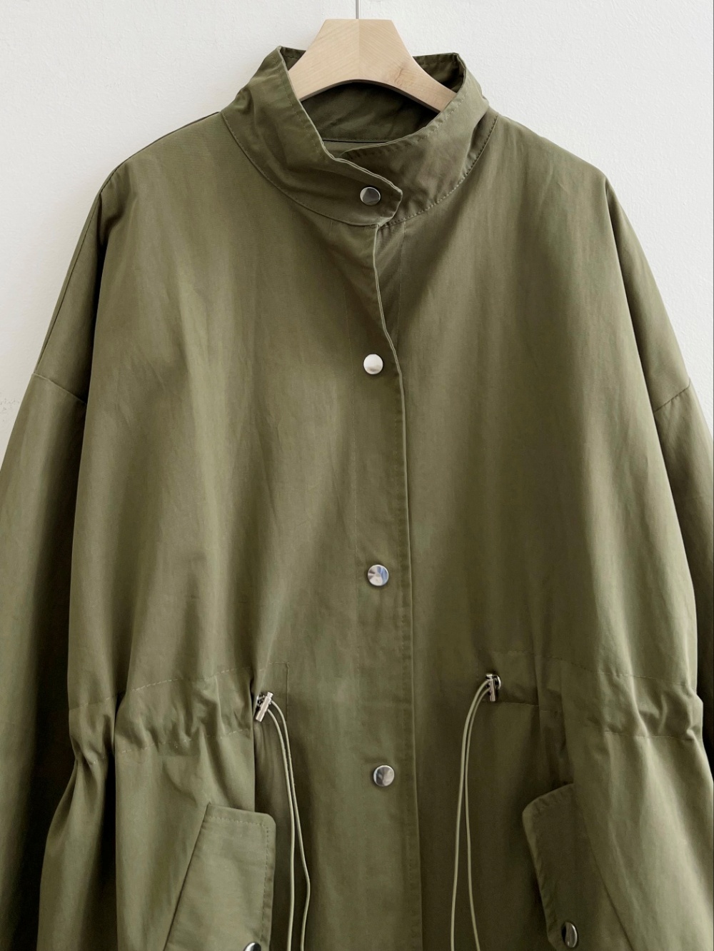 2WAYドローコードロングコート | 詳細画像30