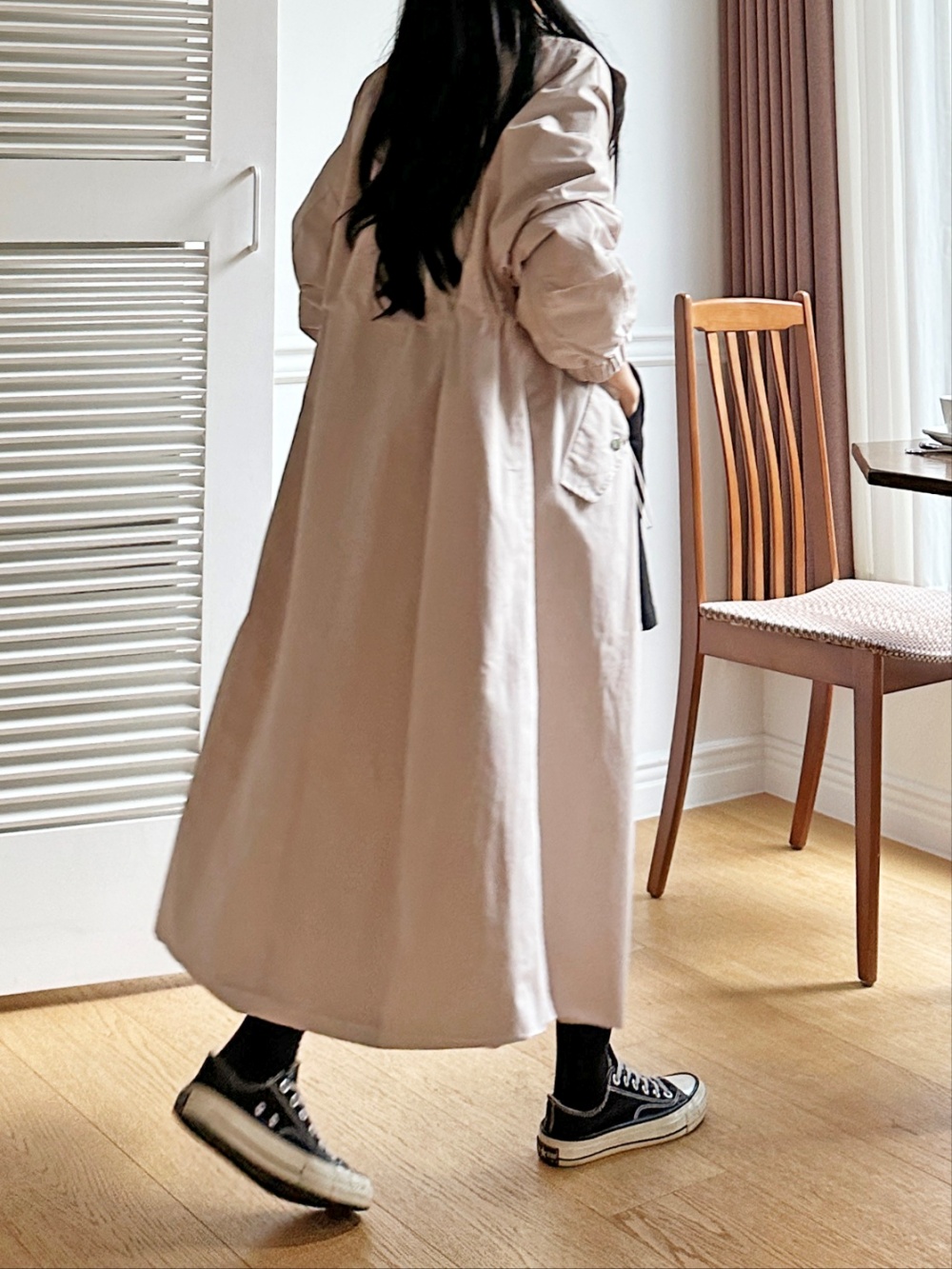 2WAYドローコードロングコート | 詳細画像15