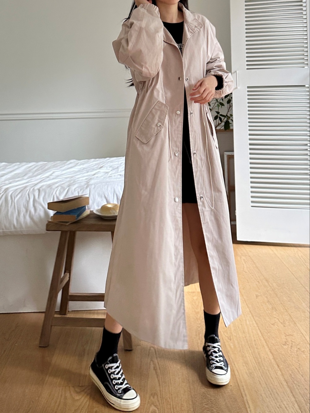 2WAYドローコードロングコート | 詳細画像22