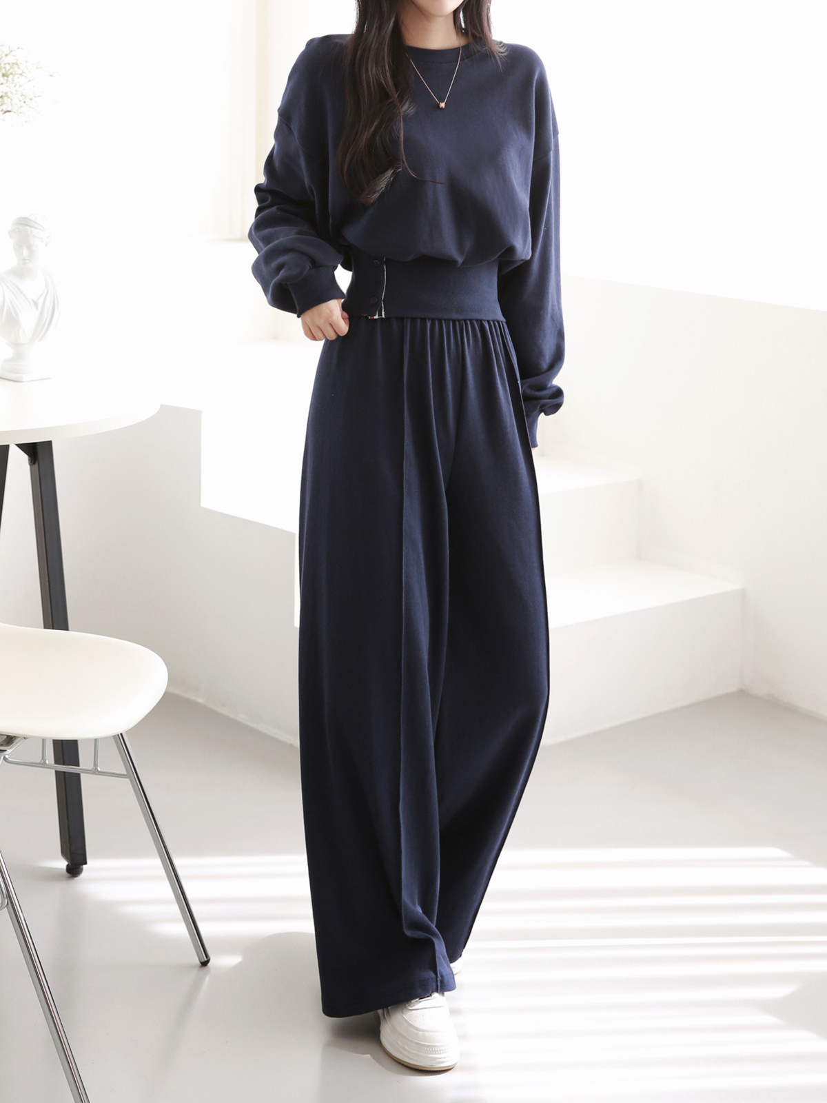 トリコロールスリットスウェット&パンツSET | 詳細画像11