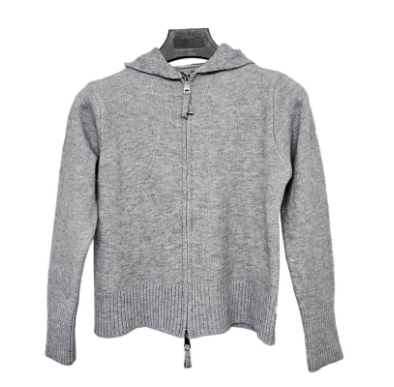 ウール混フードジップカーディガン | 詳細画像13