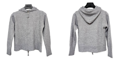 ウール混フードジップカーディガン | 詳細画像16