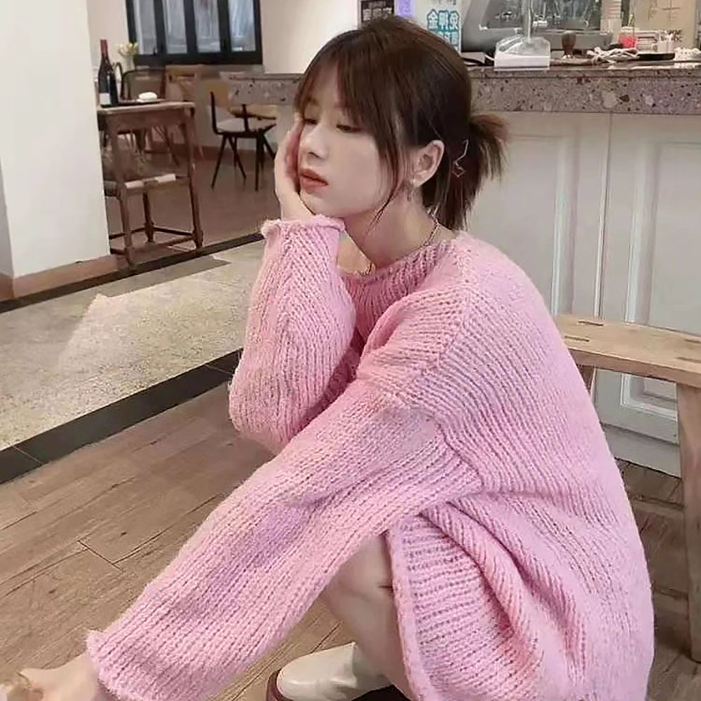 ロールヘムルーズニット | 詳細画像2