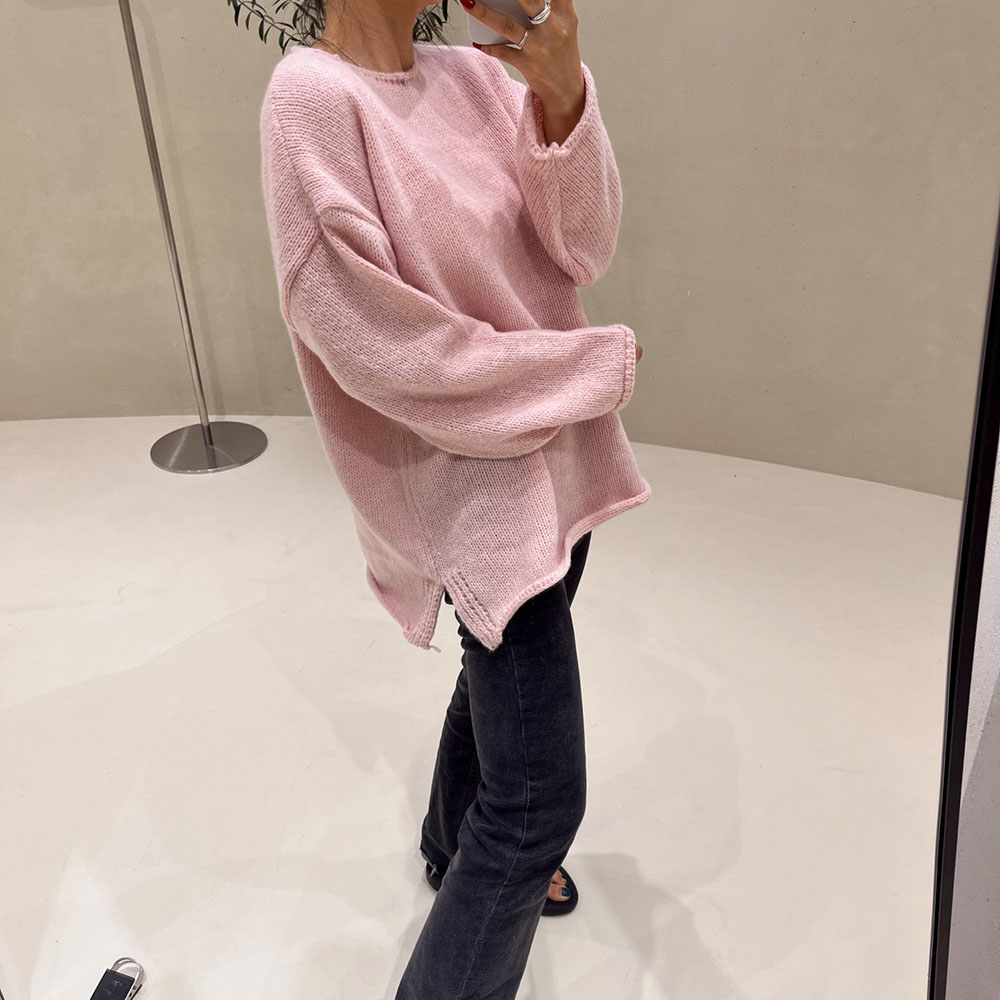 ロールヘムルーズニット | 詳細画像5