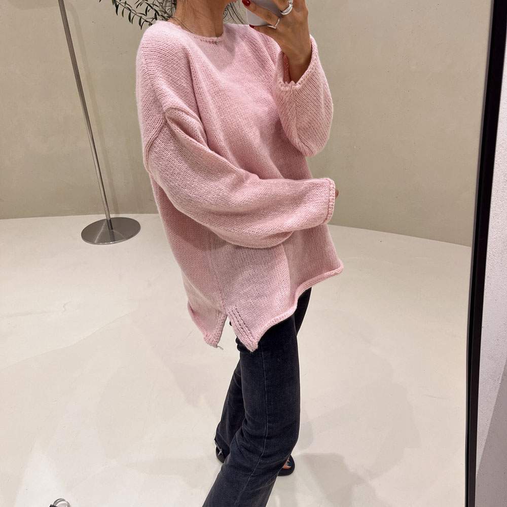 ロールヘムルーズニット | 詳細画像6