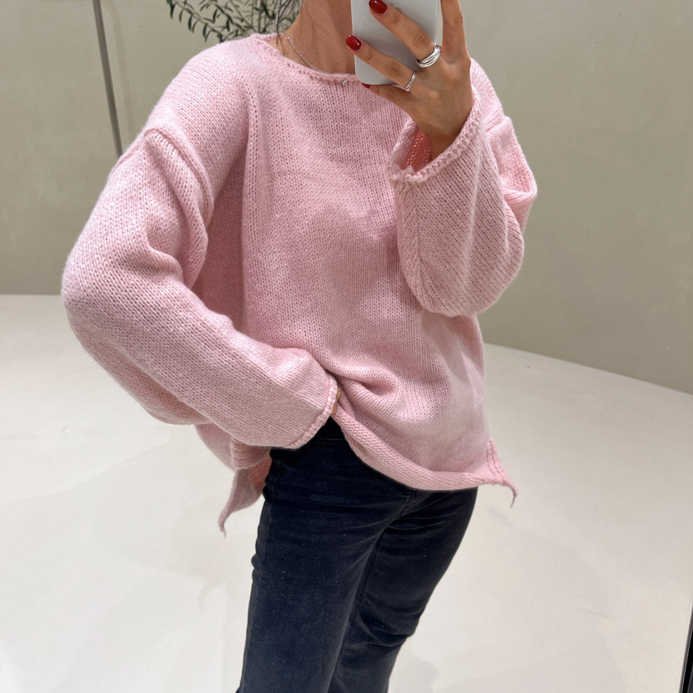 ロールヘムルーズニット | 詳細画像11