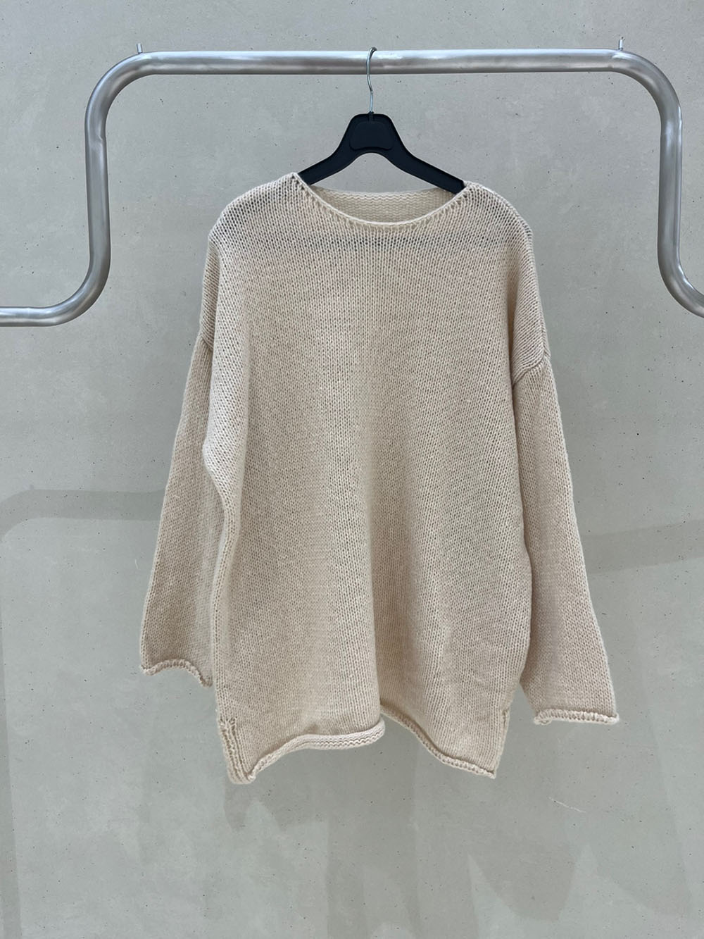 ロールヘムルーズニット | 詳細画像14