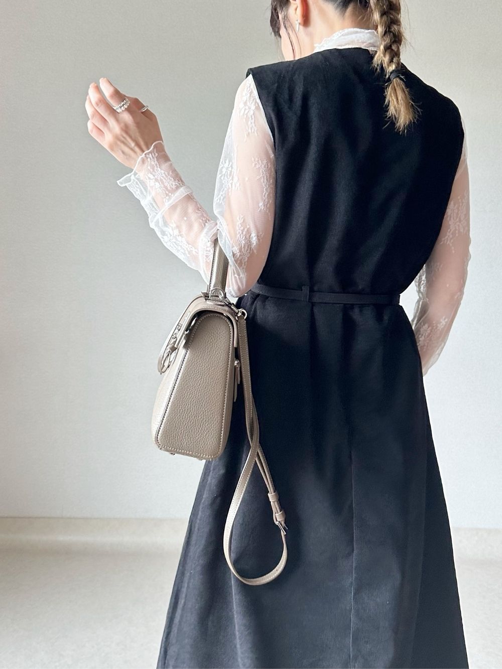 ベルト付き♪細コーデュロイワンピース | 詳細画像8