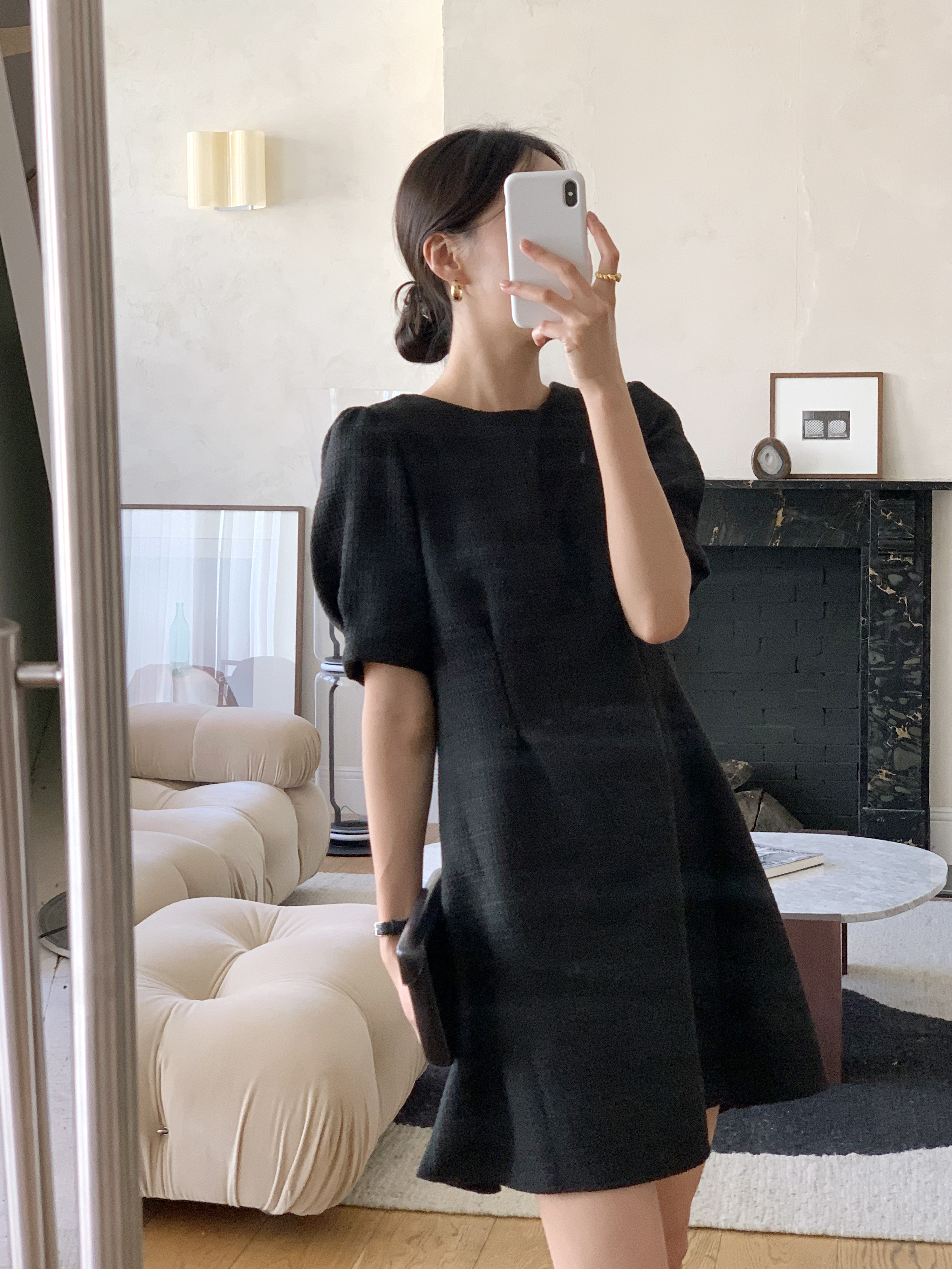 バックリボン半袖ワンピース | 詳細画像7