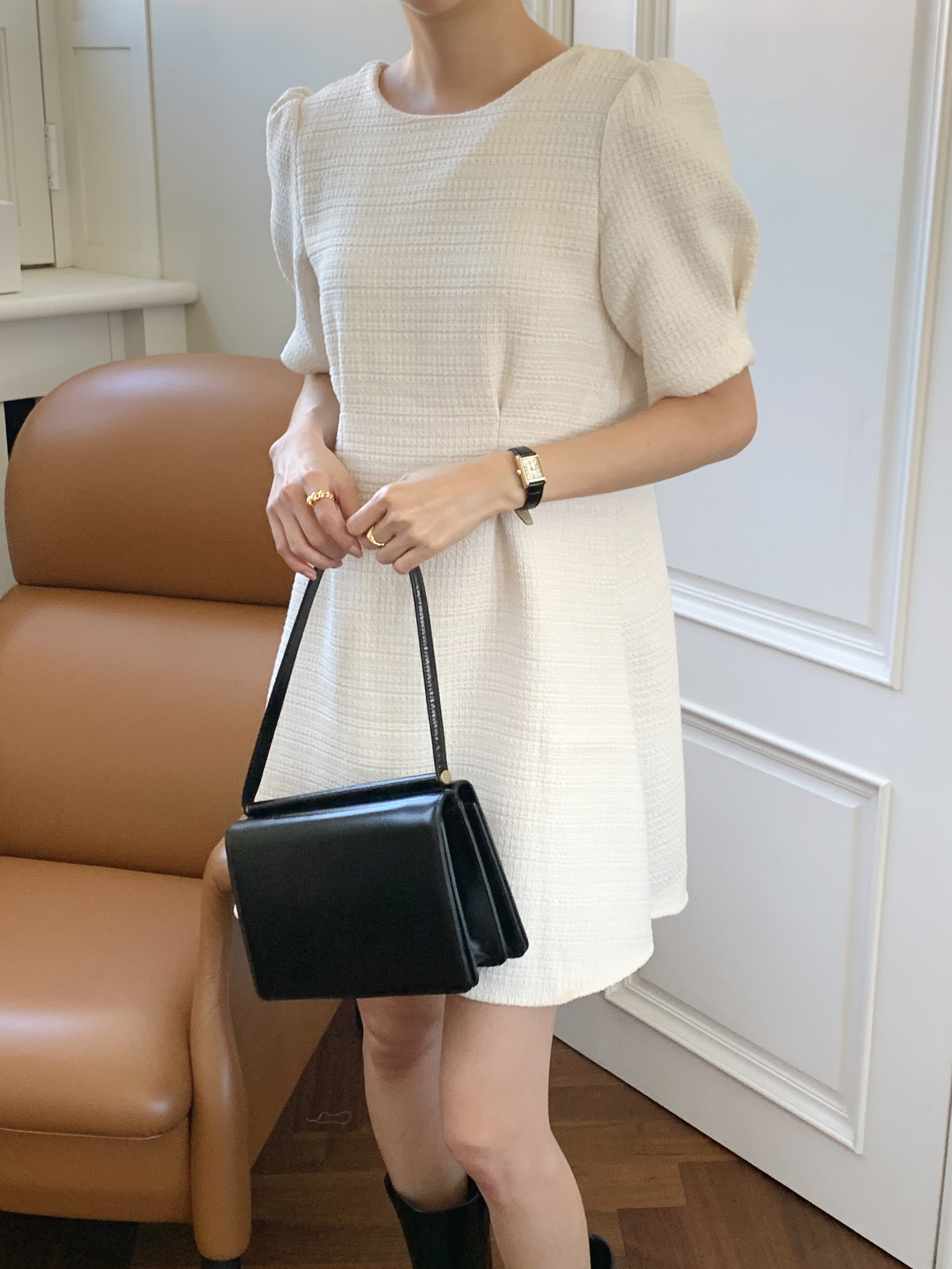 バックリボン半袖ワンピース | 詳細画像14