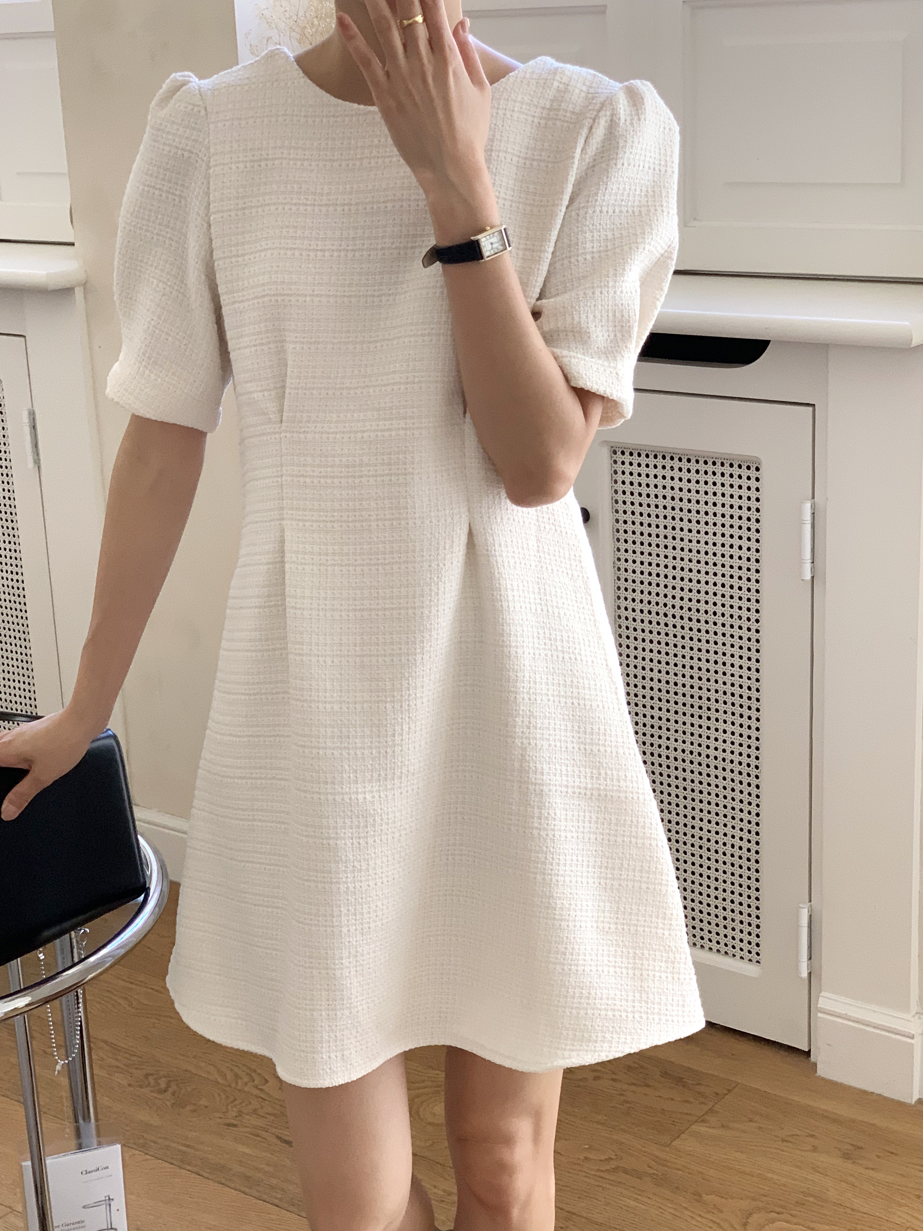 バックリボン半袖ワンピース | 詳細画像15