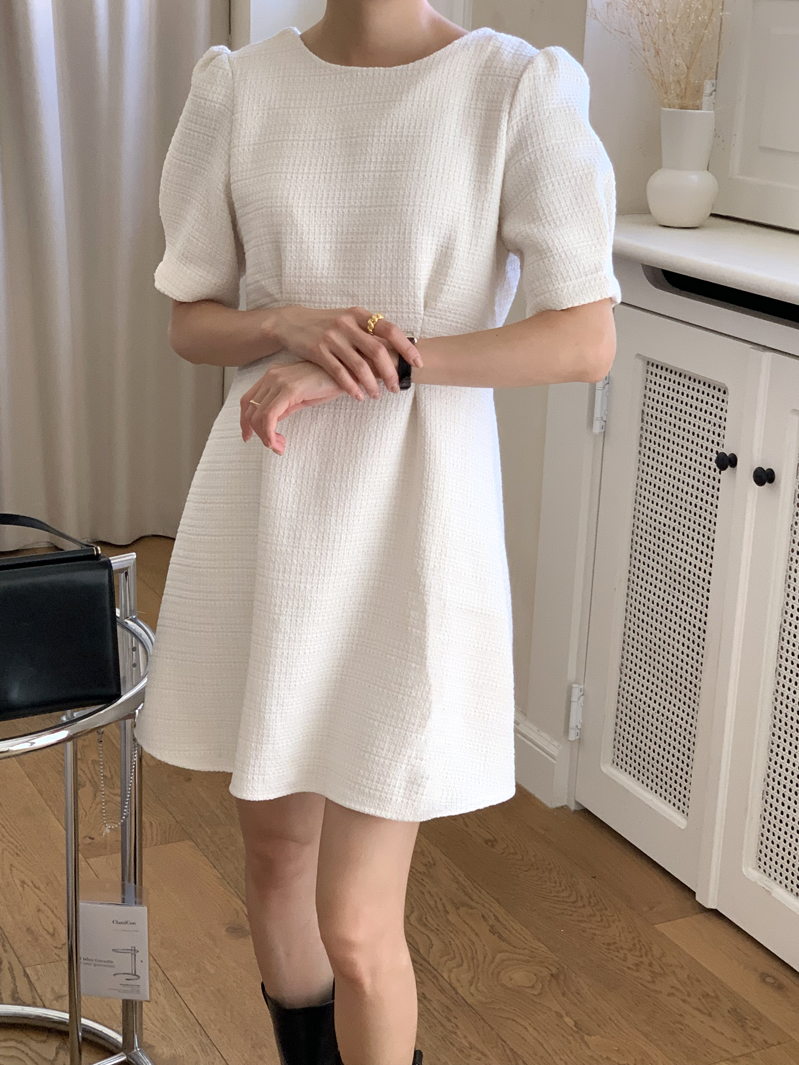 バックリボン半袖ワンピース | 詳細画像16