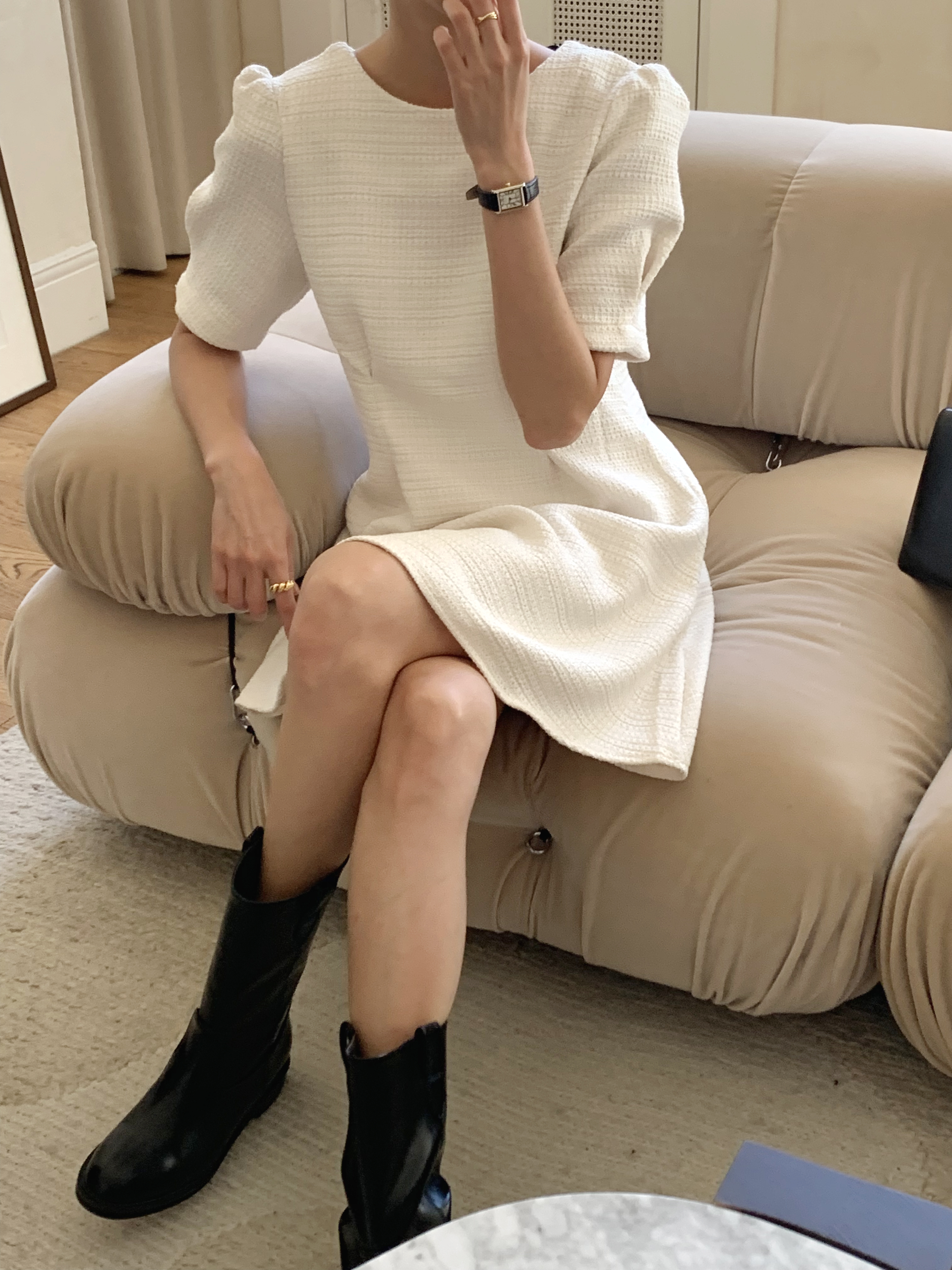 バックリボン半袖ワンピース | 詳細画像19