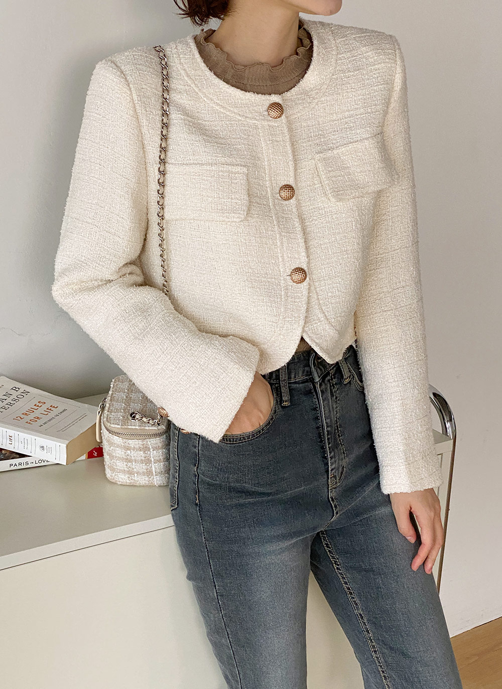 メロウハーフネックパフTシャツ | DHOLIC | 詳細画像14