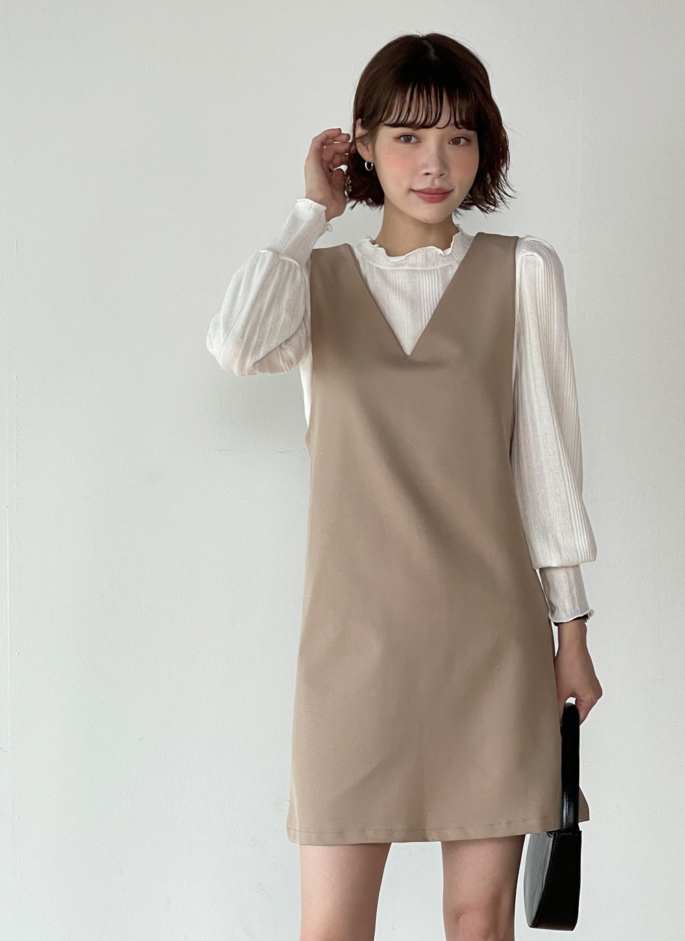 メロウハーフネックパフTシャツ | DHOLIC | 詳細画像18