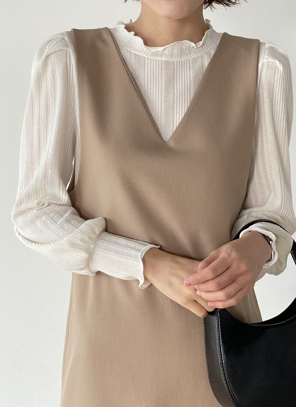 メロウハーフネックパフTシャツ | DHOLIC | 詳細画像19