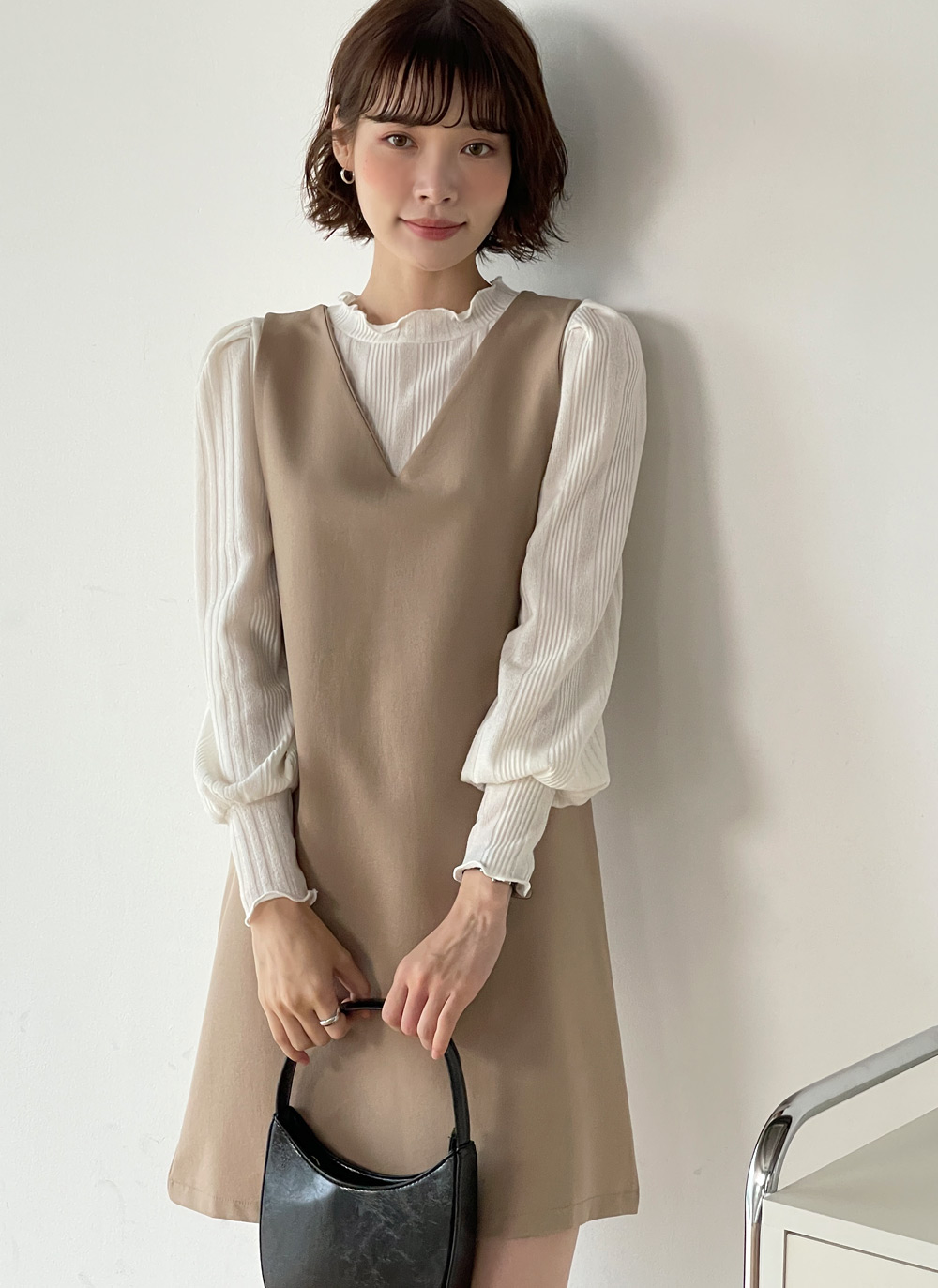 メロウハーフネックパフTシャツ | DHOLIC | 詳細画像20