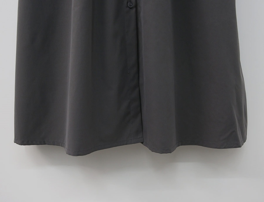 バンドカラーイージーフレアワンピース | 詳細画像19