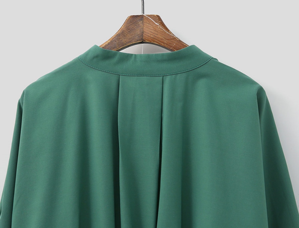 バンドカラーイージーフレアワンピース | 詳細画像22