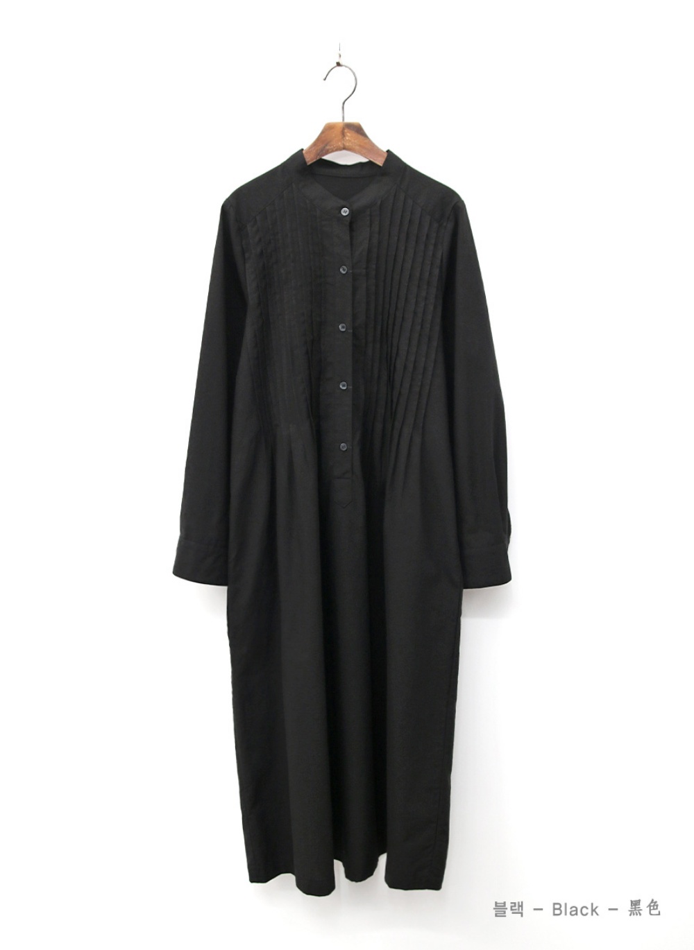 ピンタックバンドカラーワンピース | 詳細画像13