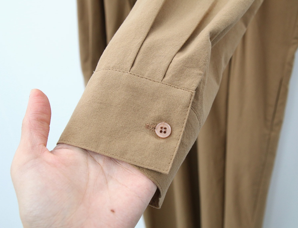 ピンタックバンドカラーワンピース | 詳細画像17