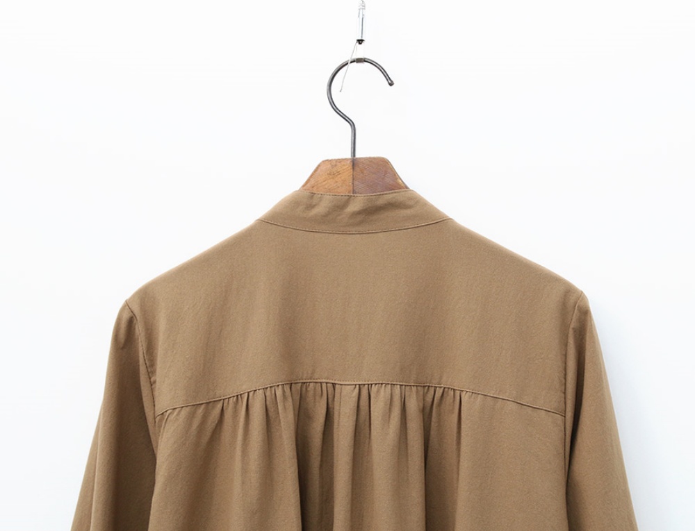 ピンタックバンドカラーワンピース | 詳細画像20