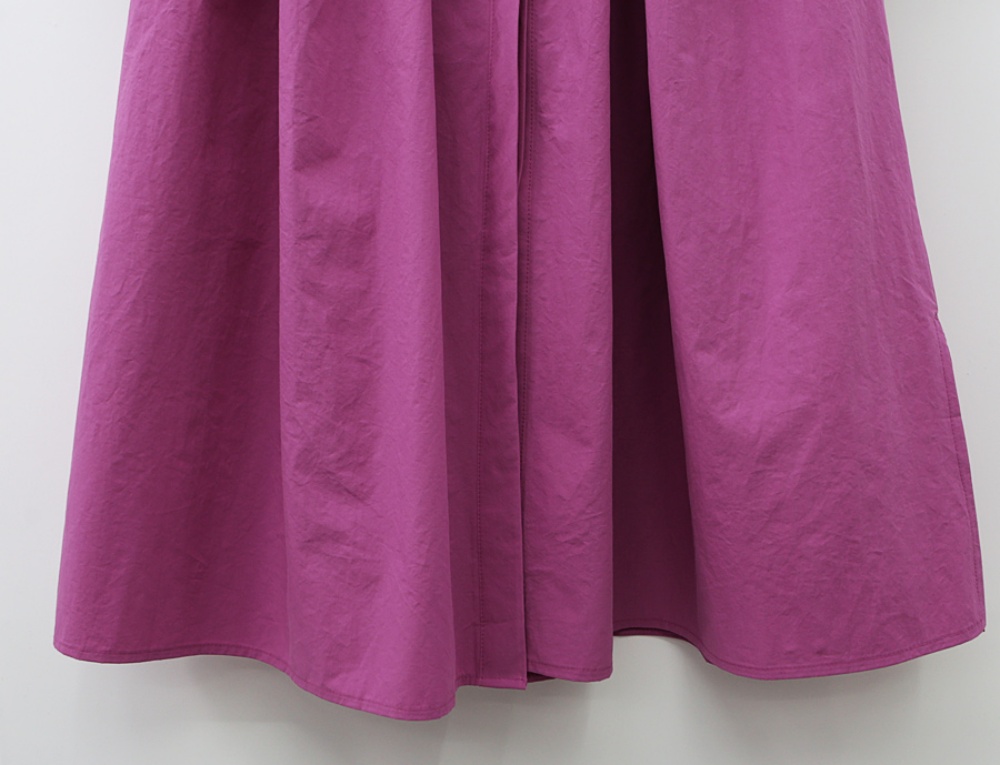 ストラップ付フレアシャツワンピース | 詳細画像22