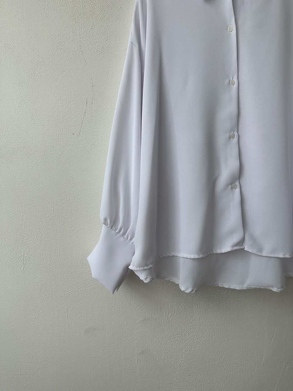 ワイドカフスシルキーシャツ | 詳細画像30