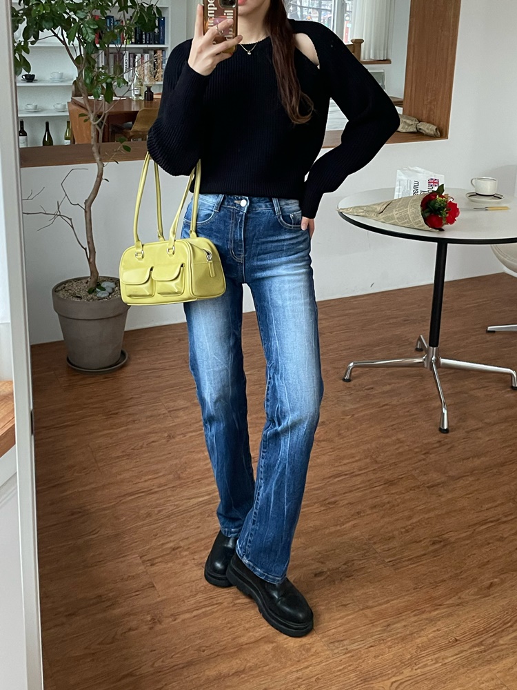 ショルダースリットラグランニット | 詳細画像2