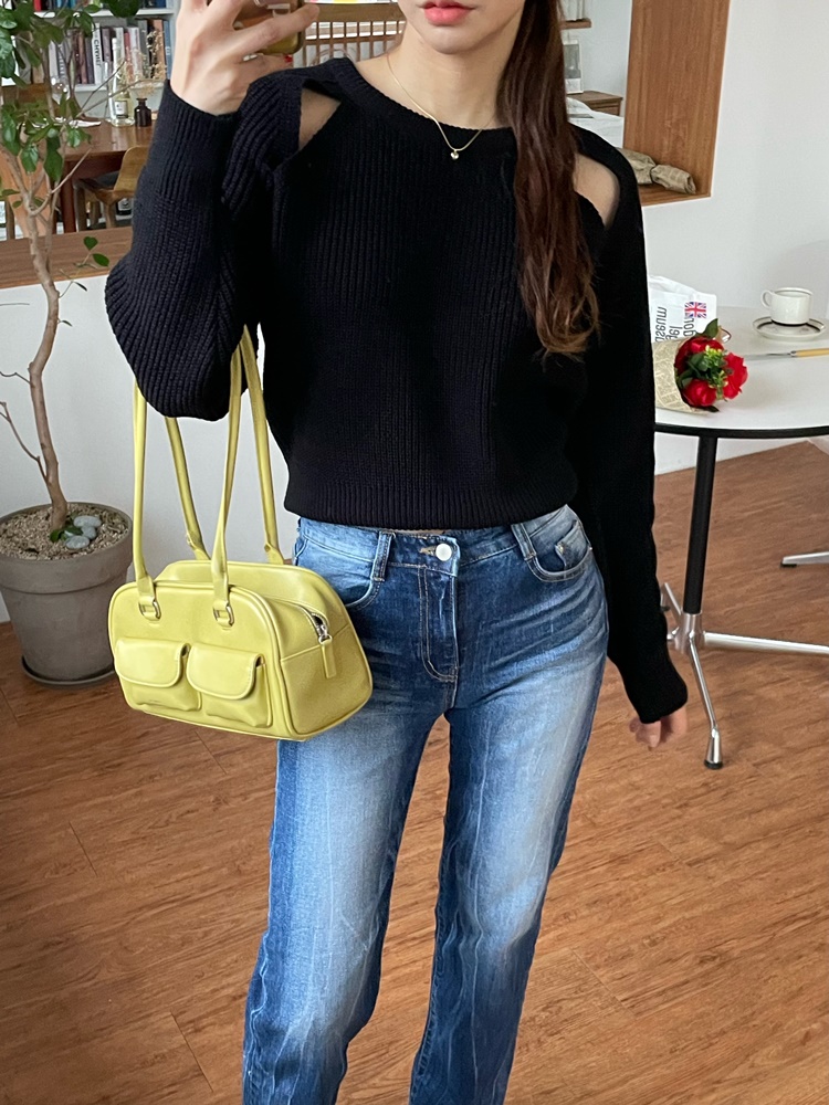 ショルダースリットラグランニット | 詳細画像3