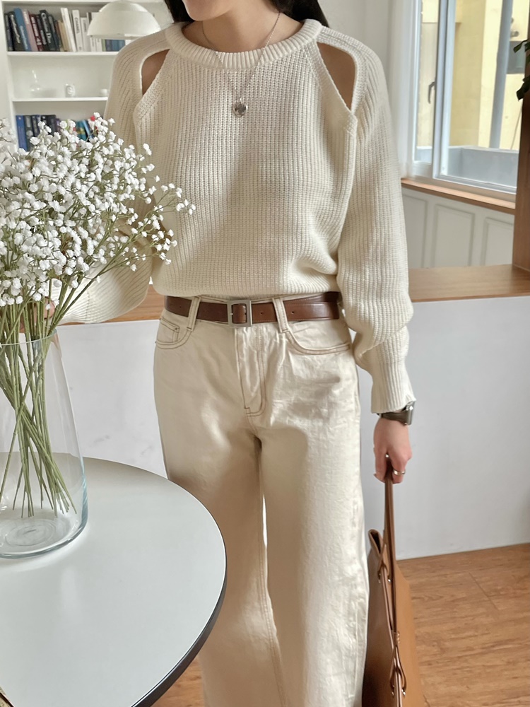 ショルダースリットラグランニット | 詳細画像26