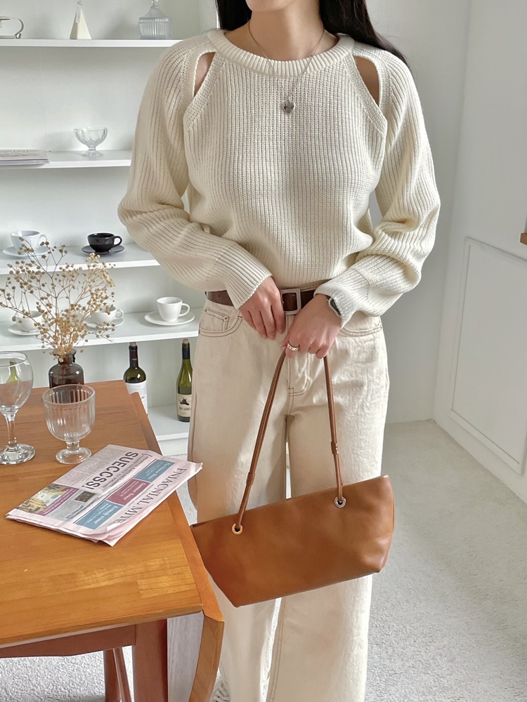 ショルダースリットラグランニット | 詳細画像38