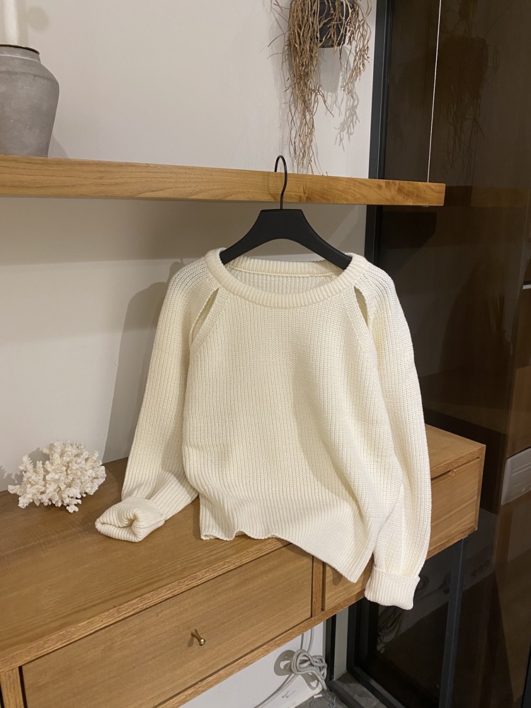 ショルダースリットラグランニット | 詳細画像39