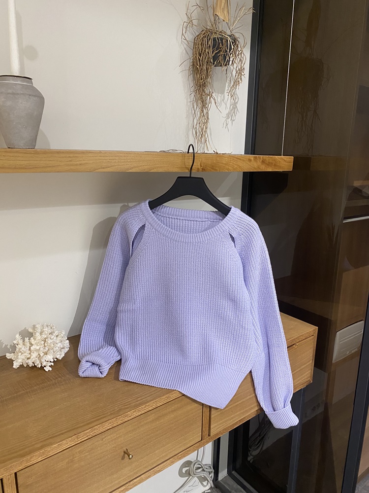 ショルダースリットラグランニット | 詳細画像43