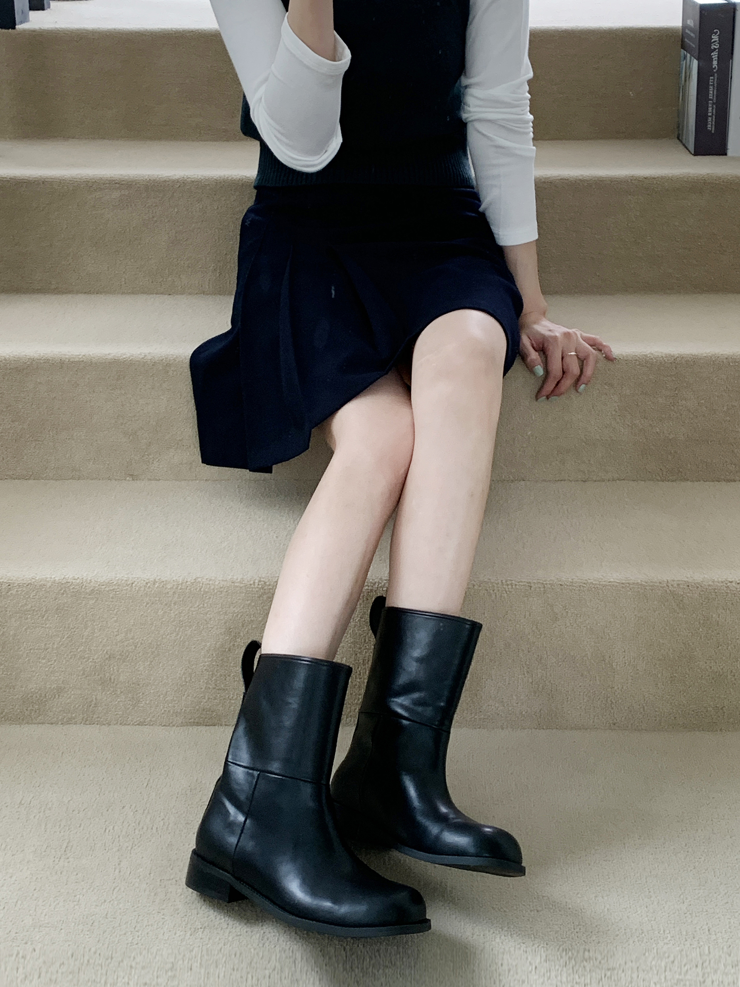 ループラウンドミドルブーツ | 詳細画像2