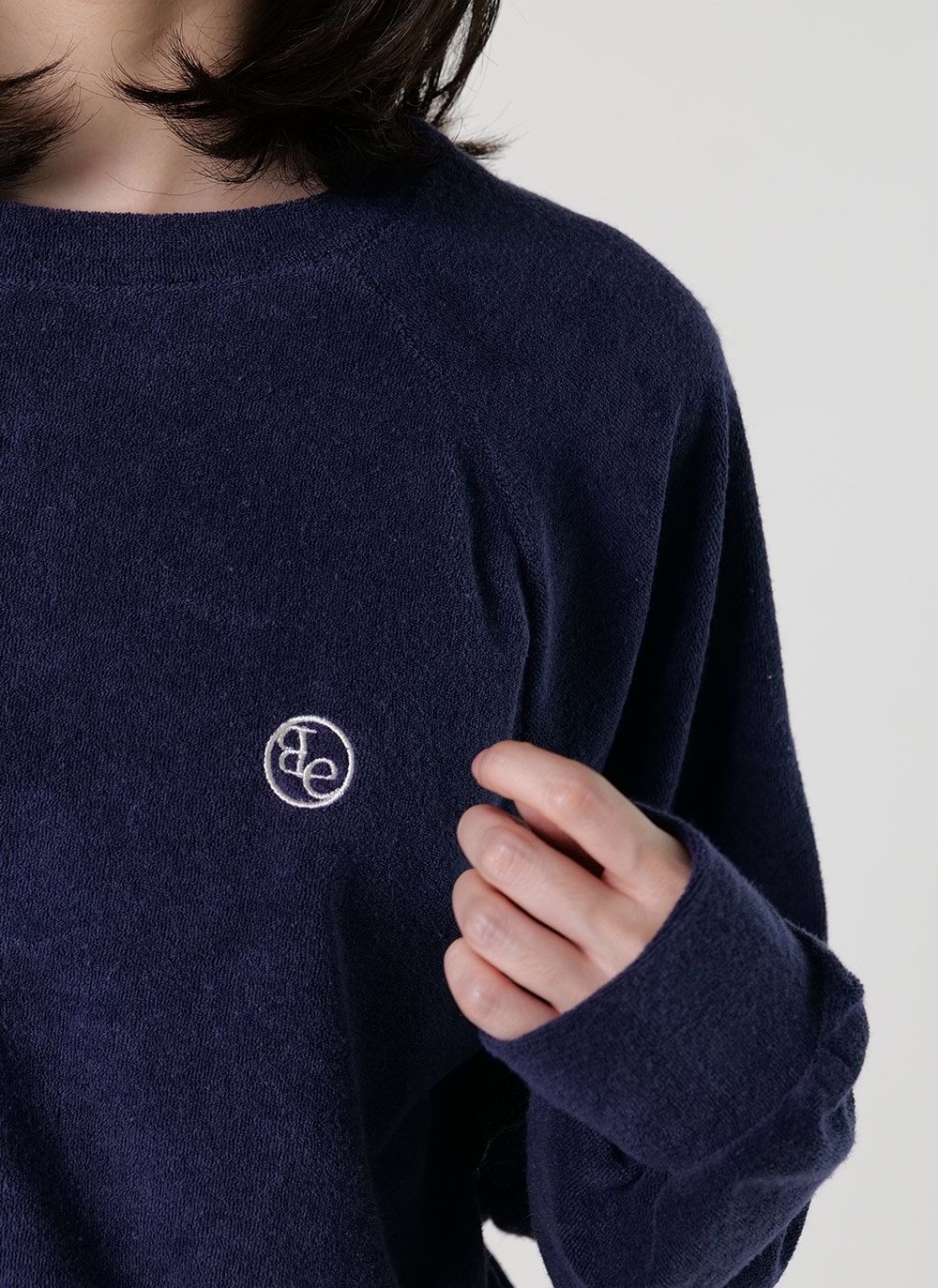 刺繍ロゴラグランスウェット | DHOLIC | 詳細画像8
