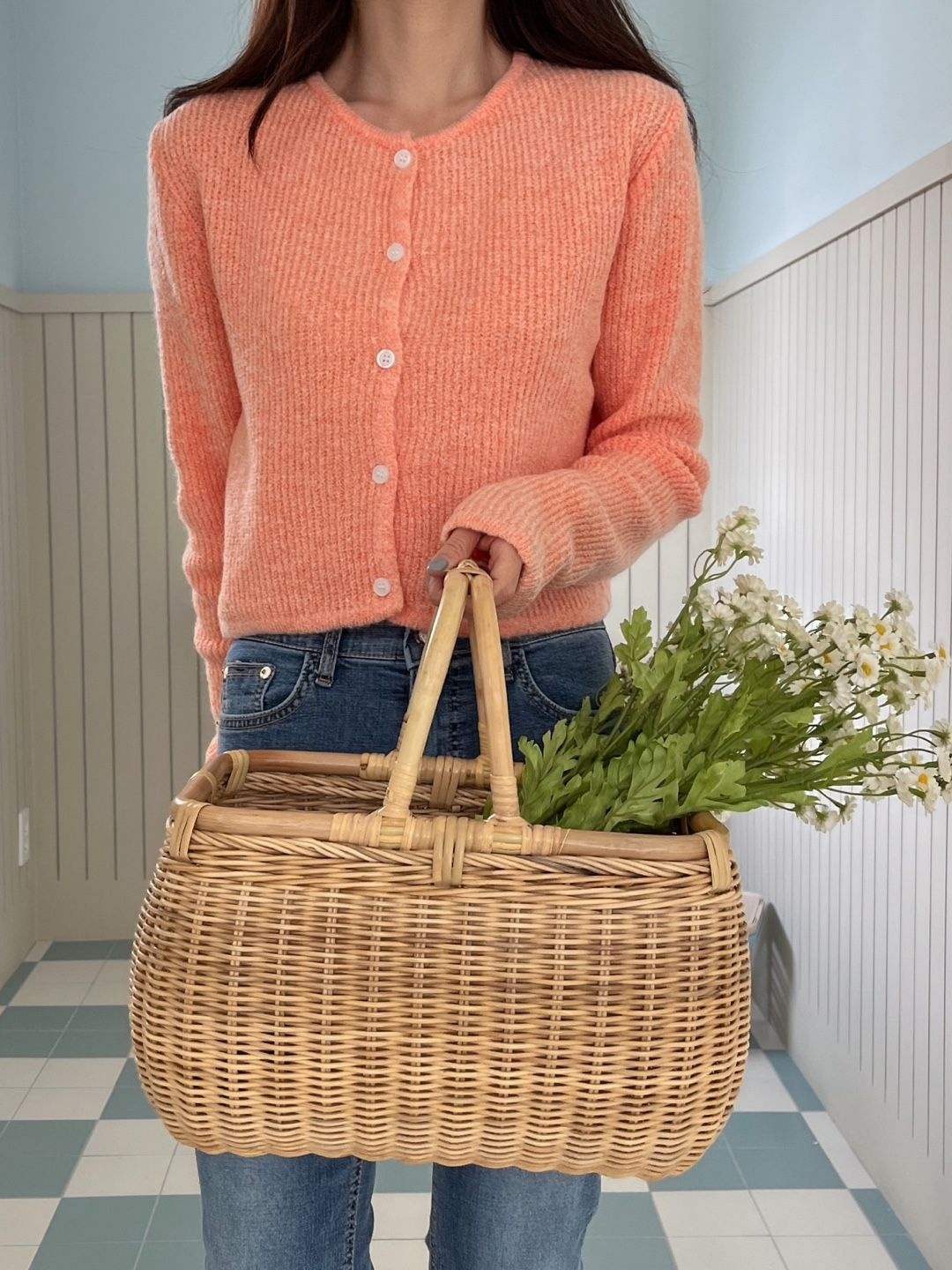 アルパカ混クロップドカーディガン | レディースファッション通販 - DHOLIC