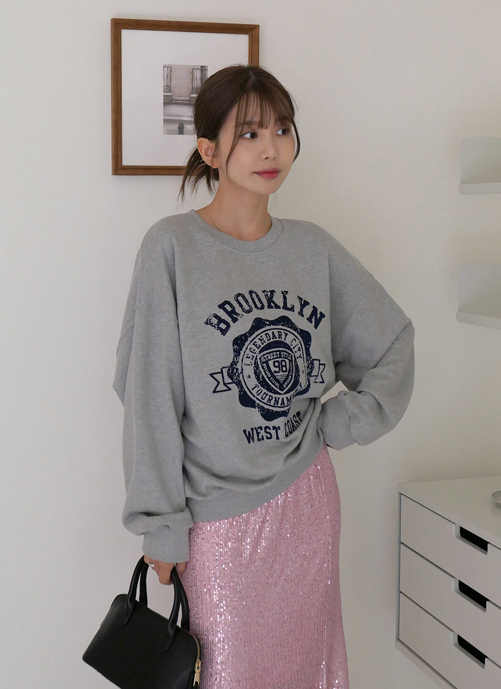 BROOKLYNプリントスウェット | DHOLIC | 詳細画像11