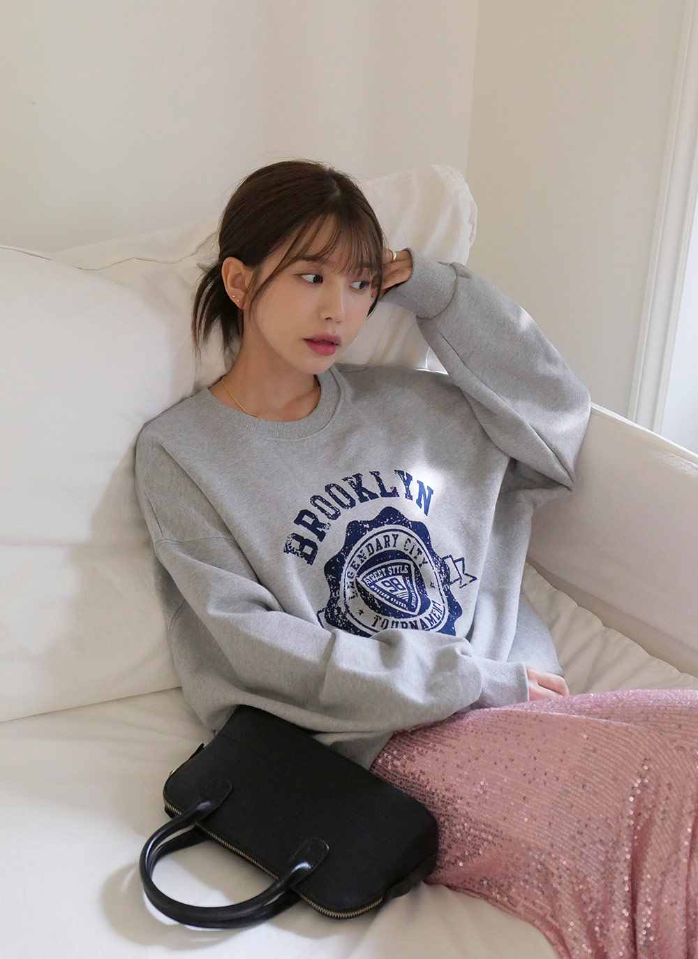 BROOKLYNプリントスウェット | DHOLIC | 詳細画像14