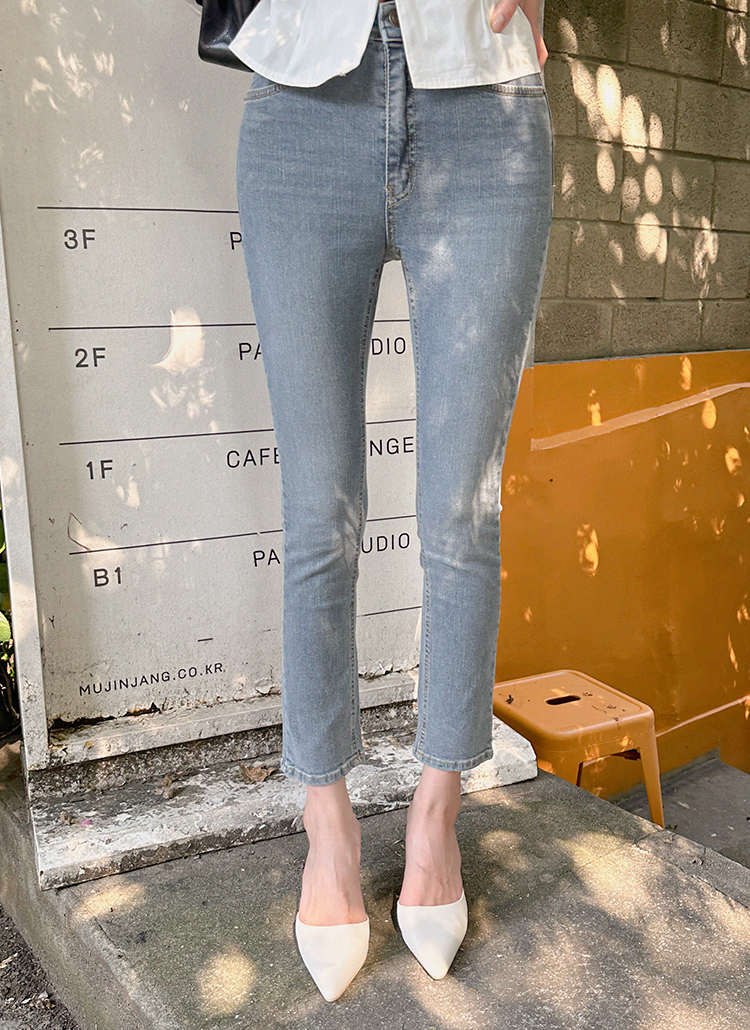 スキニーデニムパンツ ウォッシングスキニーデニムパンツ | レディースファッション通販 - DHOLIC