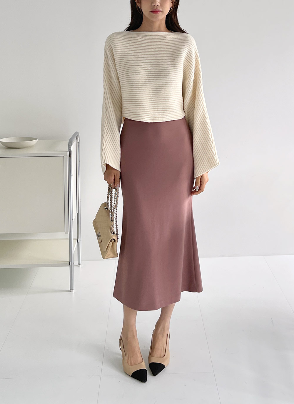 リブボートネックドルマンニット | DHOLIC | 詳細画像2