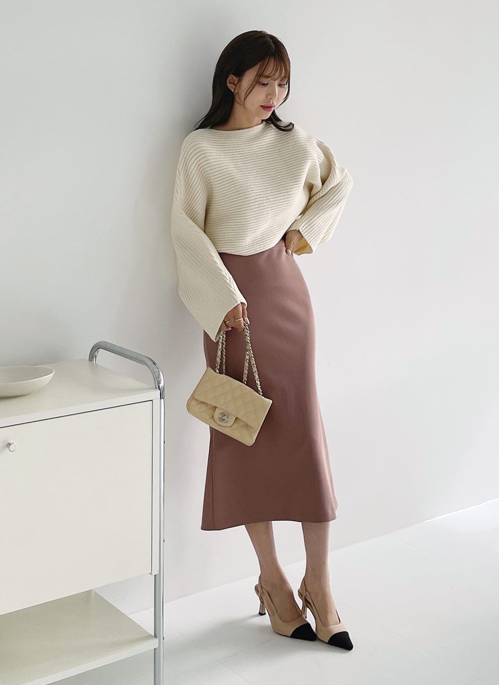 リブボートネックドルマンニット | DHOLIC | 詳細画像6