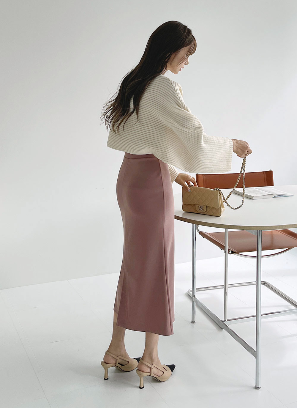 リブボートネックドルマンニット | DHOLIC | 詳細画像12