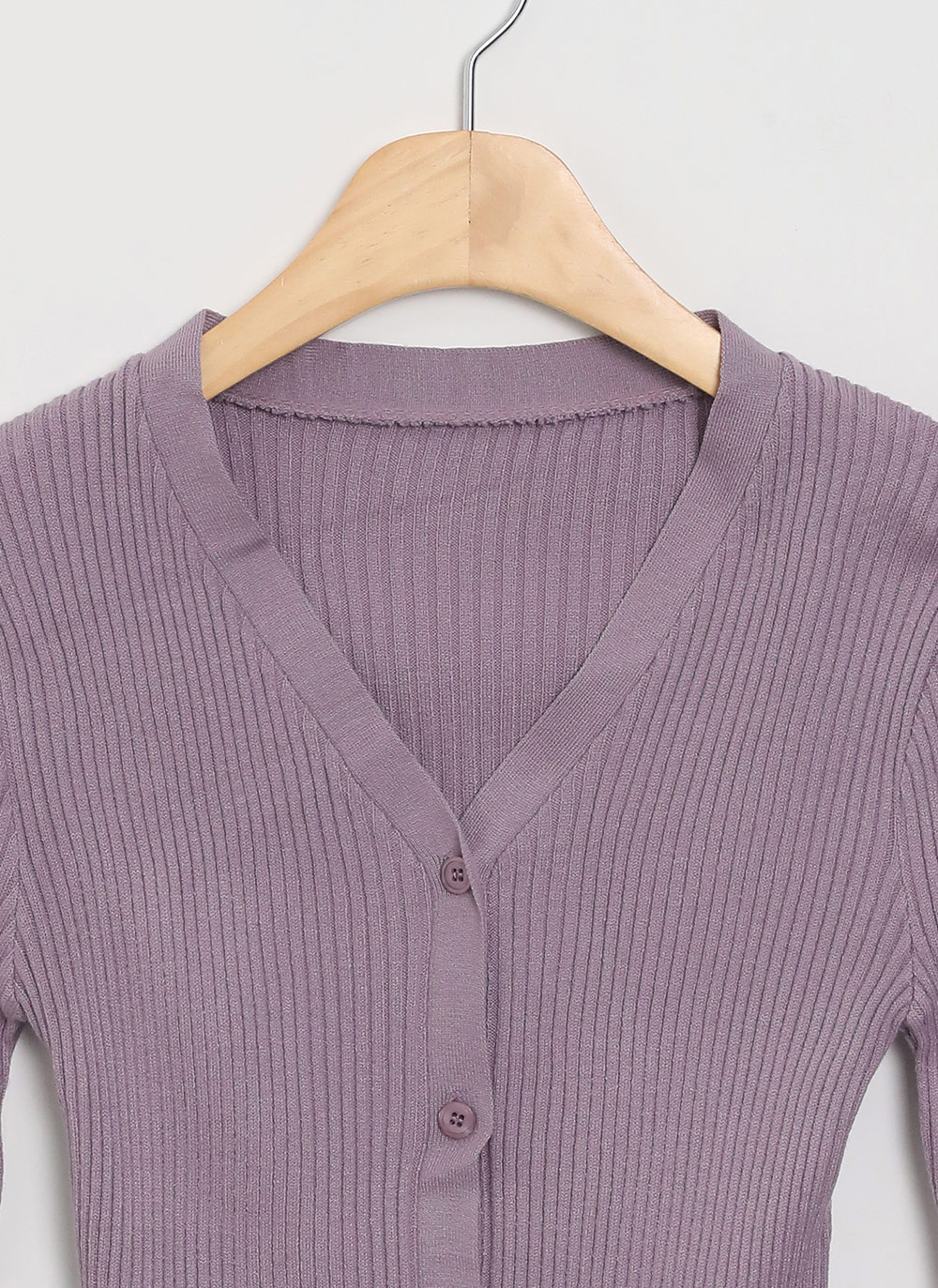 Vネックリブスリムカーディガン | DHOLIC | 詳細画像19