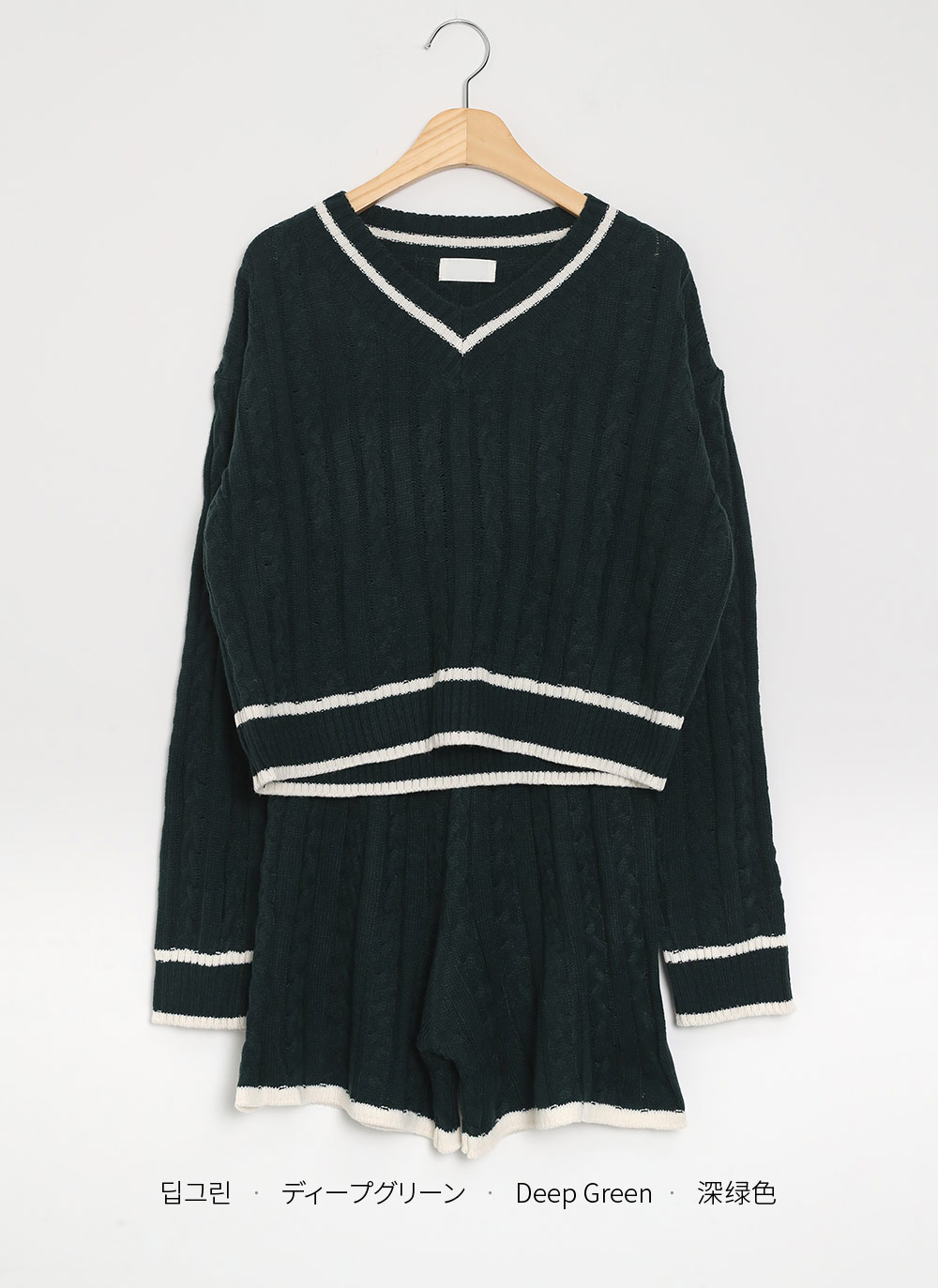 チルデンニット&ショートパンツSET | DHOLIC | 詳細画像18