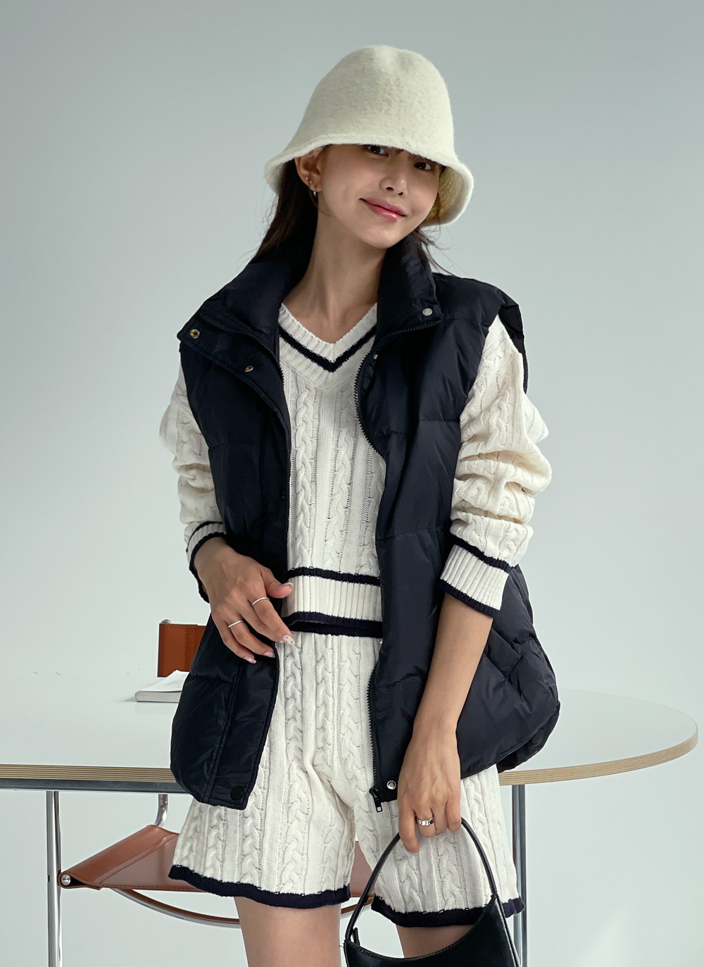 チルデンニット&ショートパンツSET | DHOLIC | 詳細画像13