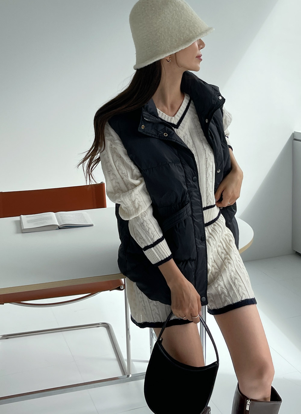 チルデンニット&ショートパンツSET | DHOLIC | 詳細画像15