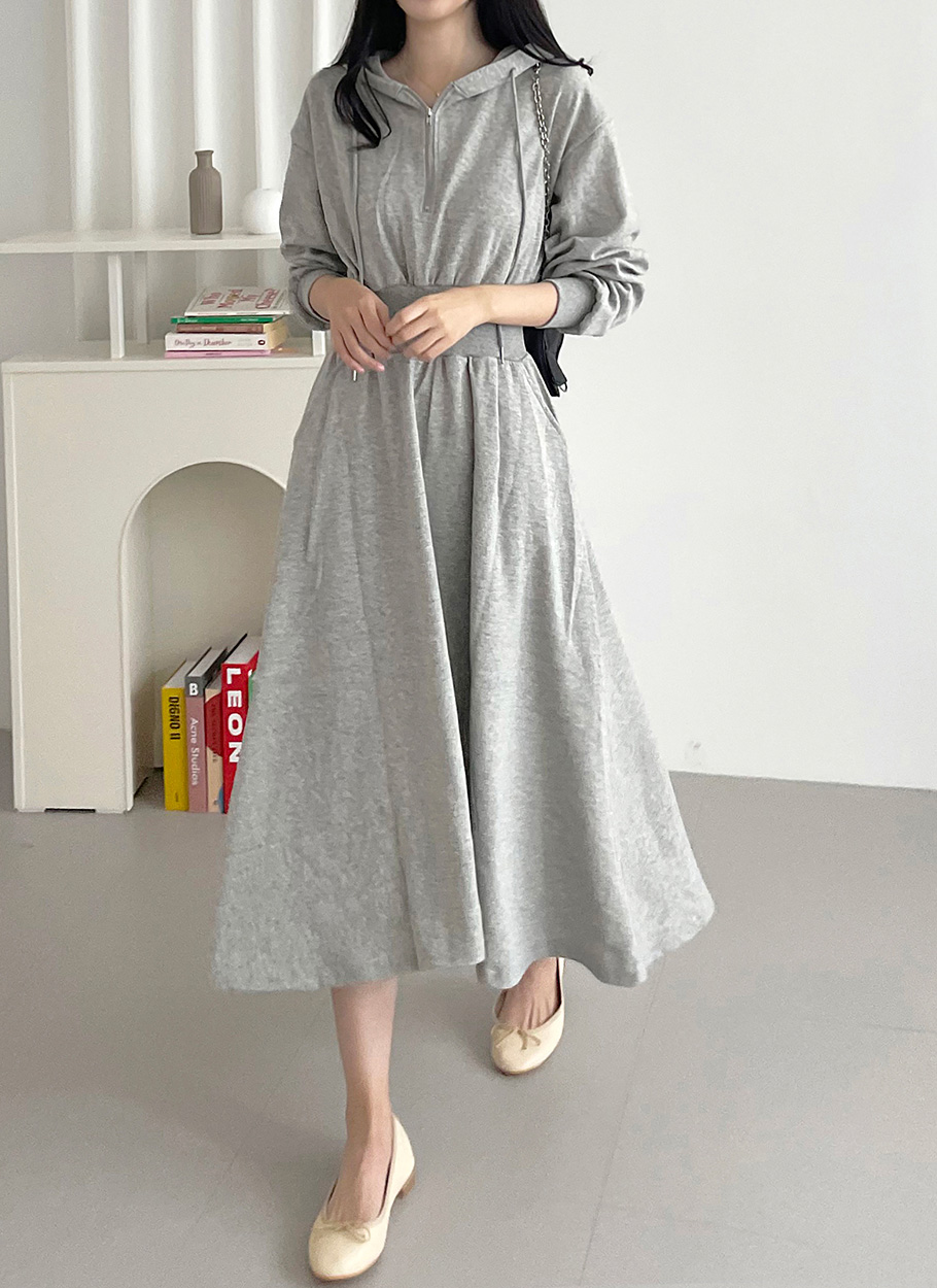 ウエストマークパーカーワンピース | レディースファッション通販 - DHOLIC
